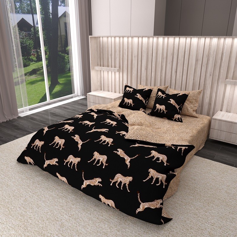 

Комплект постельного белья Casa Ricco Animals 200*215 КРА015Е