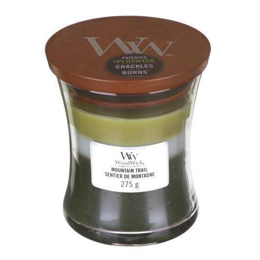

Ароматическая свеча Woodwick Medium Trilogy Mountain Trail 275 г