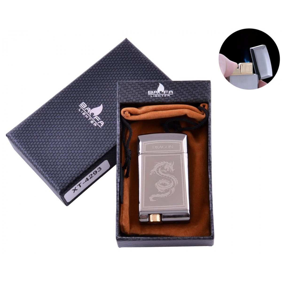 

Подарочная зажигалка BAOFA (Острое пламя), 4293