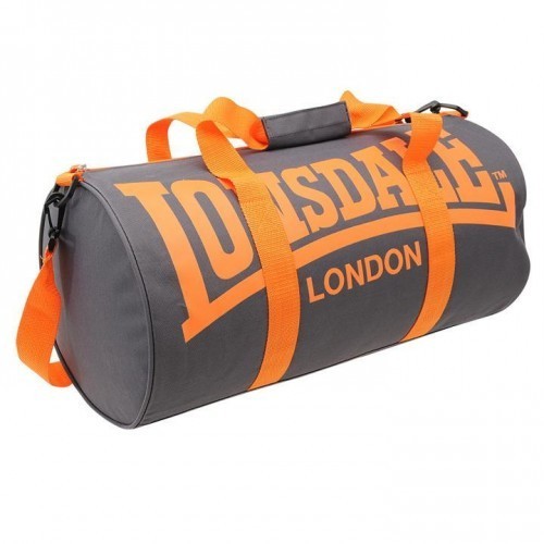 

Cумка Lonsdale Barrel Bag New Complate - Grey/Orange L10