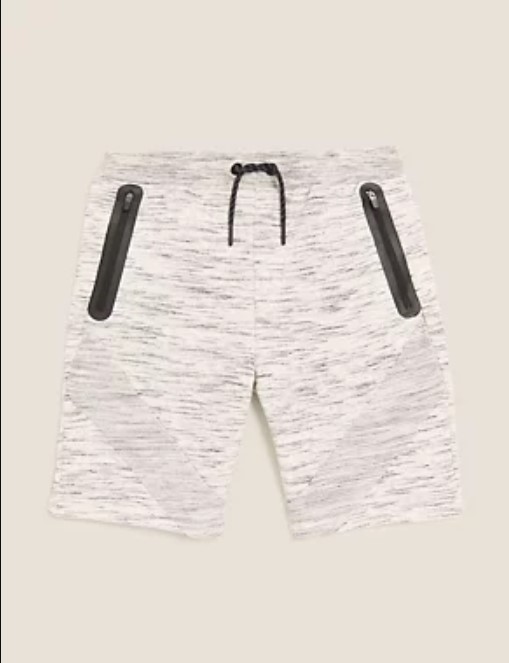 

Шорты M&S Cotton Sporty Shorts Grey 176 см