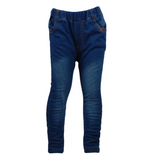 

Теплые джинсы на резинке на девочку 3 года (98 см) Z 60216-jeans джинс цвет