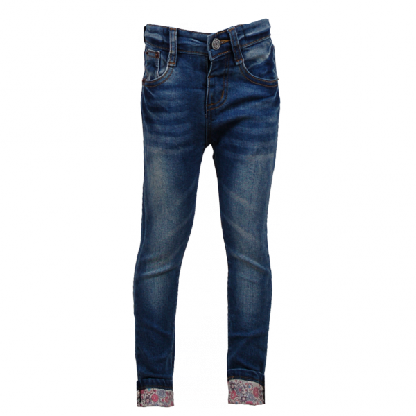 

Джинсы с цветочной подкладкой 4 года (104 см) Z 60181-jeans джинс цвет