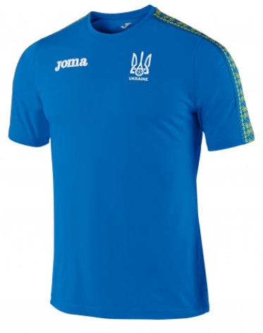 

Футболка Joma сборной Украины FFU201022.17 цвет: синий, размер S