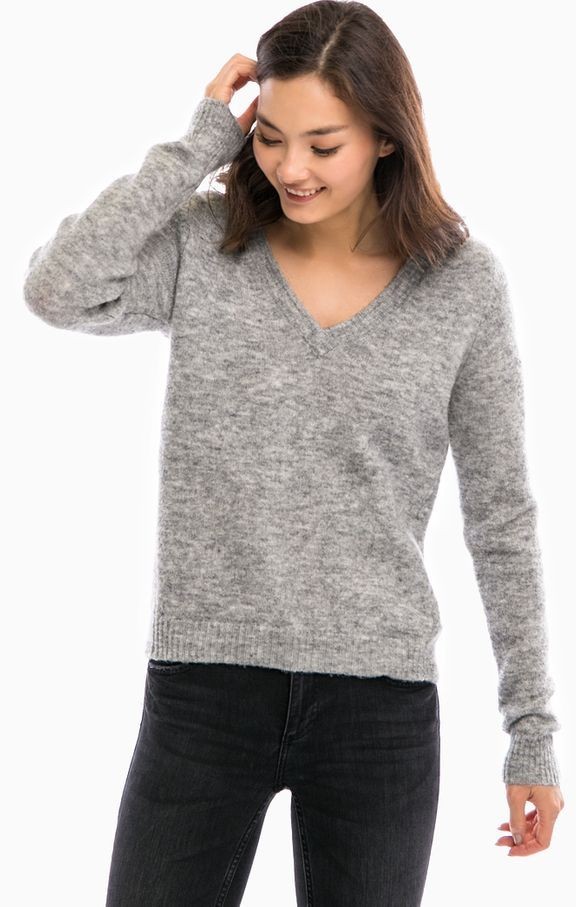 

Пуловер Lee V-Neck knit Casual Fit Серый -00, Пуловер Lee V-Neck knit Casual Fit Серый M-00