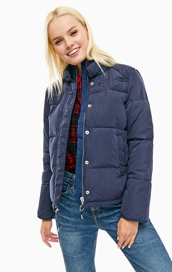 

Куртка стеганная Lee Puffer Jacket Темно-синий -00, Куртка стеганная Lee Puffer Jacket Темно-синий L-00