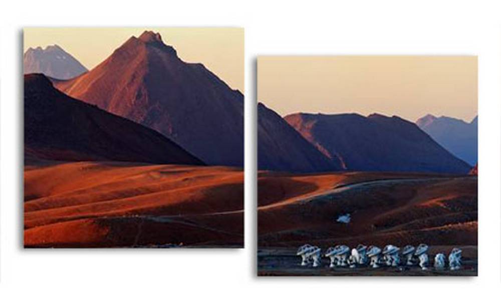 

Модульная картина LaPrint Горная обсерватория 200х109 см