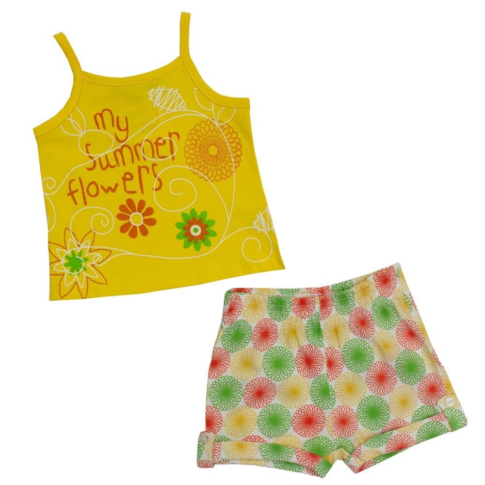 

Костюм : Майка и шорты Losan Mc baby girls (018800604/192) Желтый M3-62 см