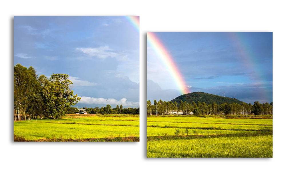 

Модульная картина LaPrint Дорога к радуге 200х109 см