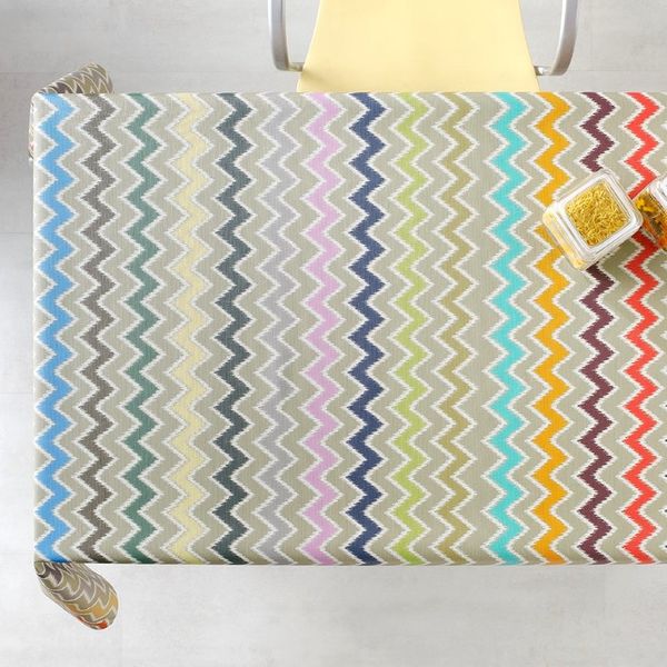 

Скатерть MacroHorizon DIGITAL PRINTING ЗИГ-ЗАГ с акриловым покрытием водоотталкивающая Овал 138*178 см (MG-TAB-126824)