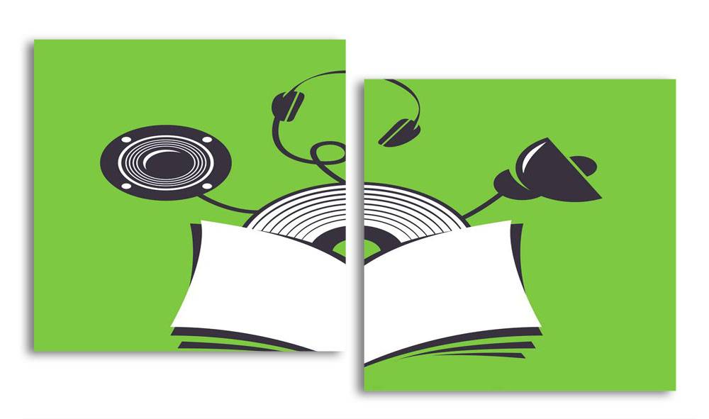 

Модульная картина LaPrint Музыка 200х109 см