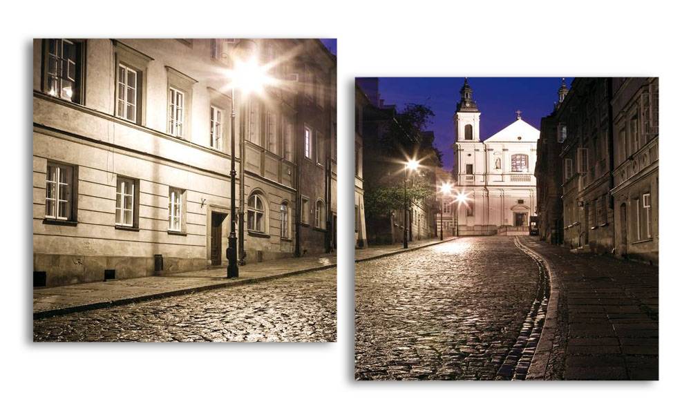 

Модульная картина LaPrint Старинный город 200х109 см