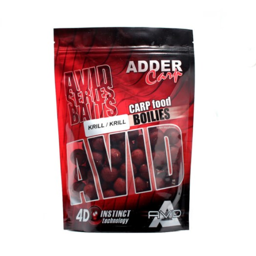 

Бойли Adder AC Boilies AVID Krill 1kg 18mm криль