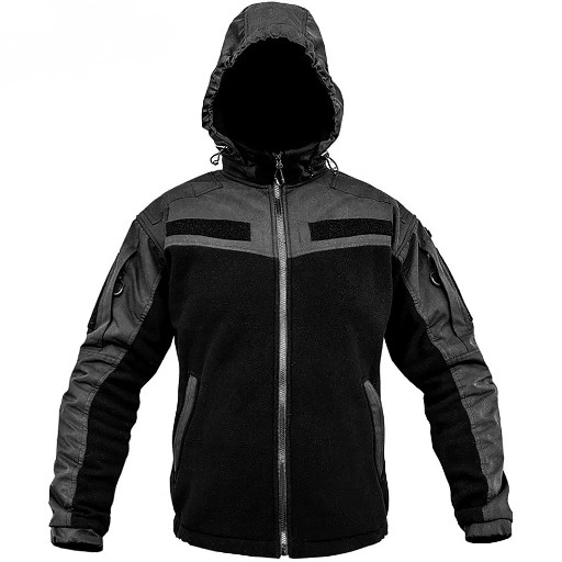 

Толстовка Армолайн флисовая с капюшоном ANTITERROR II Black XXXL