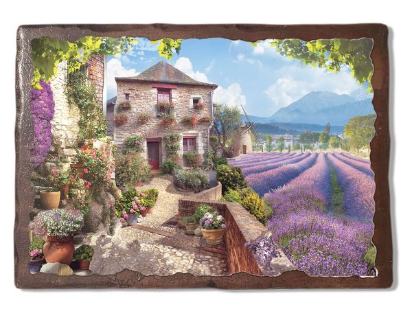 

Картина под старину на дереве "Лавандовый Прованс" 40*50 см (STD-0012283-1)