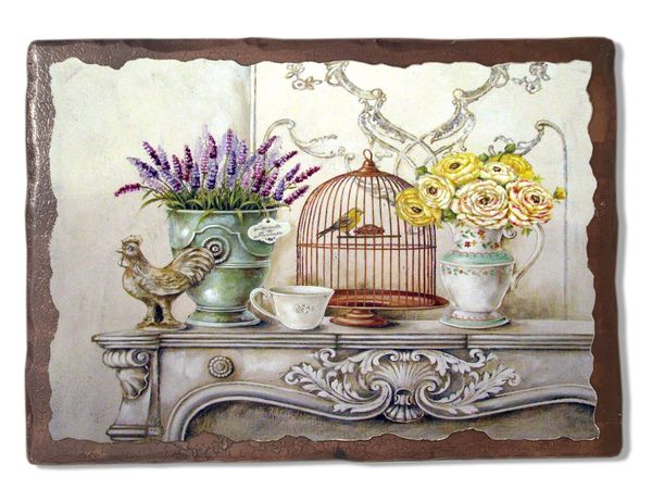 

Картина под старину на дереве "Клетка" 30*40 см (STD-0012294)