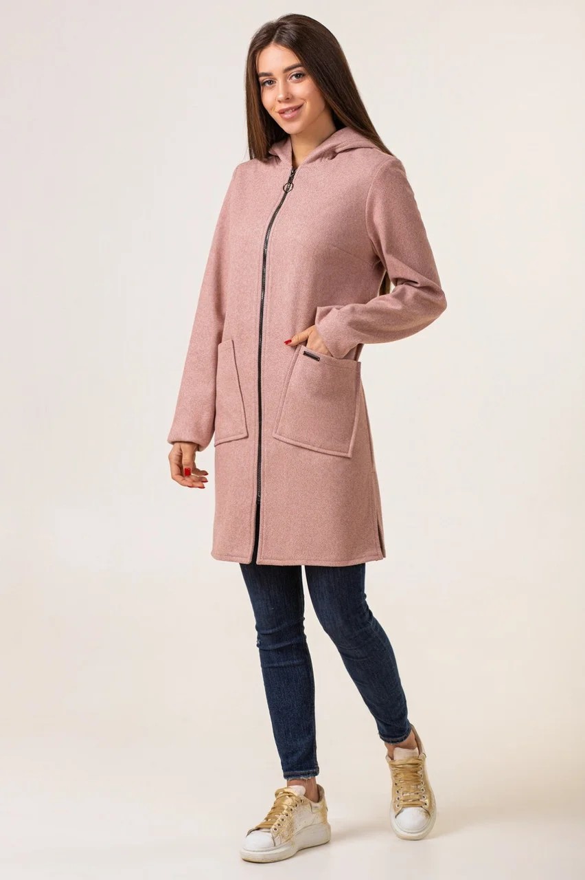 

Женский кардиган UF-Fashion 2025-48 пудра
