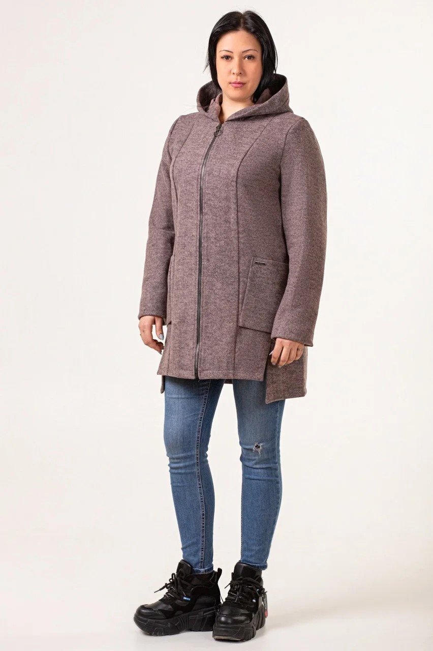 

Женский кардиган UF-Fashion 1961-58 темная пудра