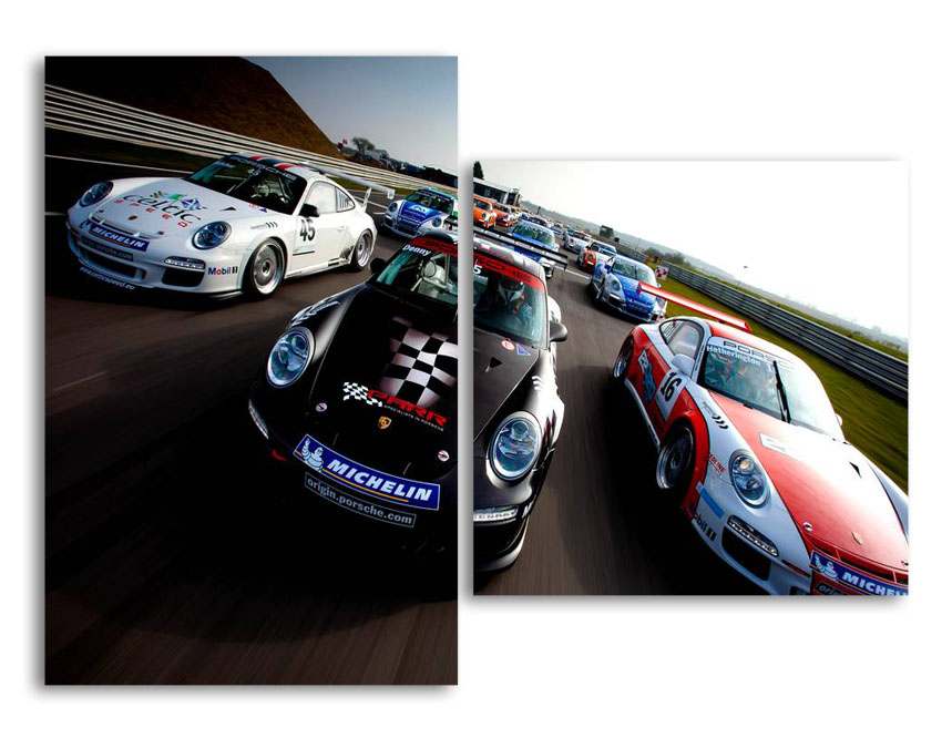 

Модульная картина LaPrint Porsche 200х145 см