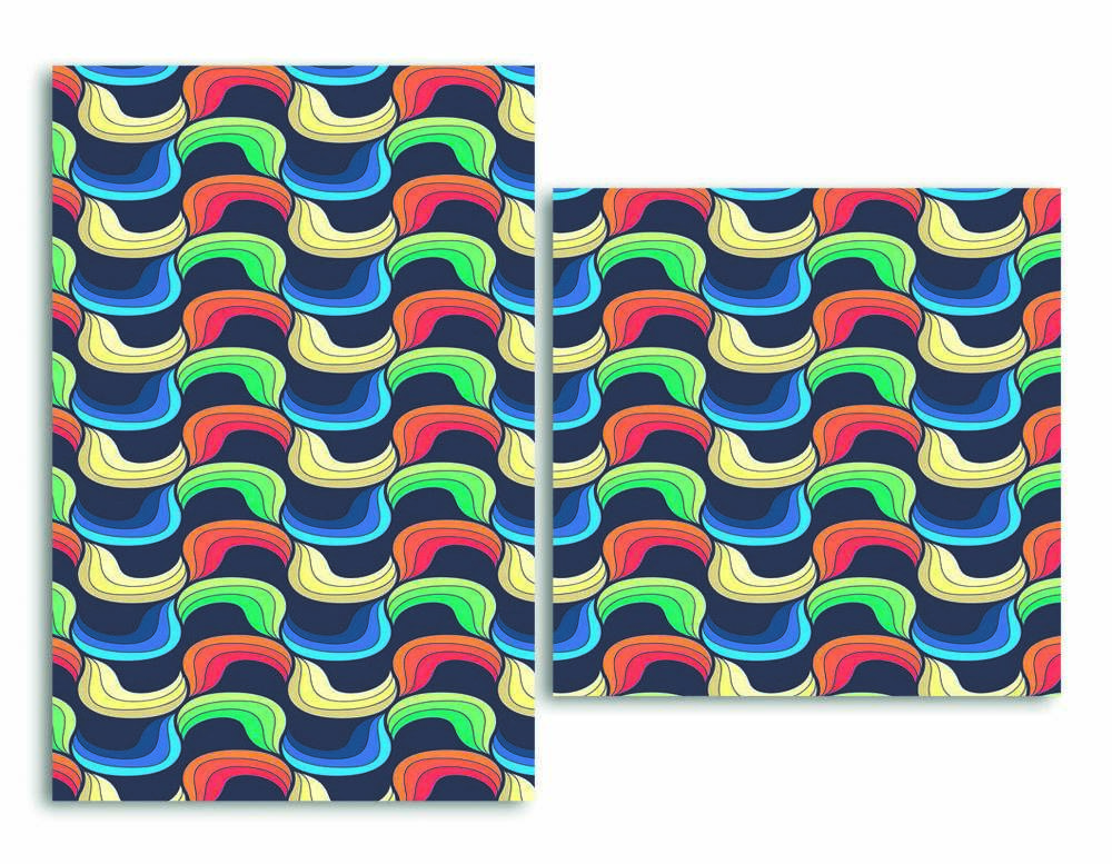 

Модульная картина LaPrint Разводы 200х145 см