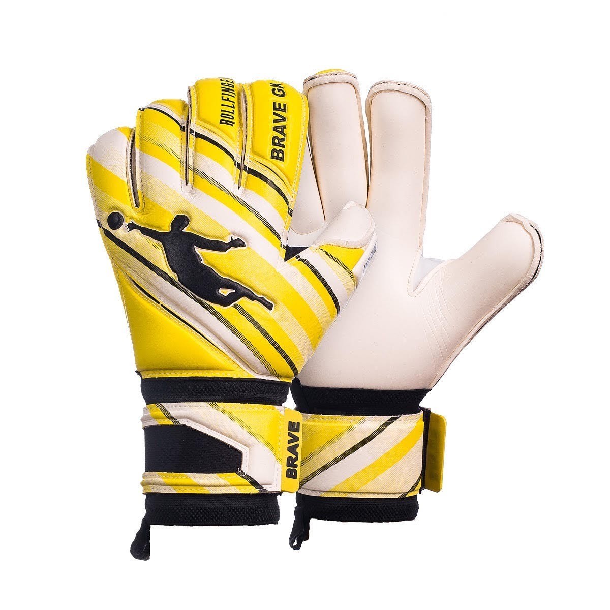 

Перчатки вратарские BRAVE GK PHANTOME NEW р.7 YELLOW/WHITE (00020407)