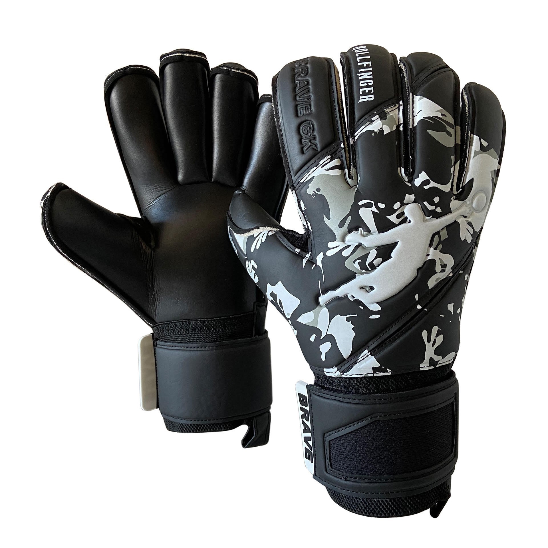 

Перчатки вратарские BRAVE GK REFLEX CAMO BLACK р.10 (20040110)