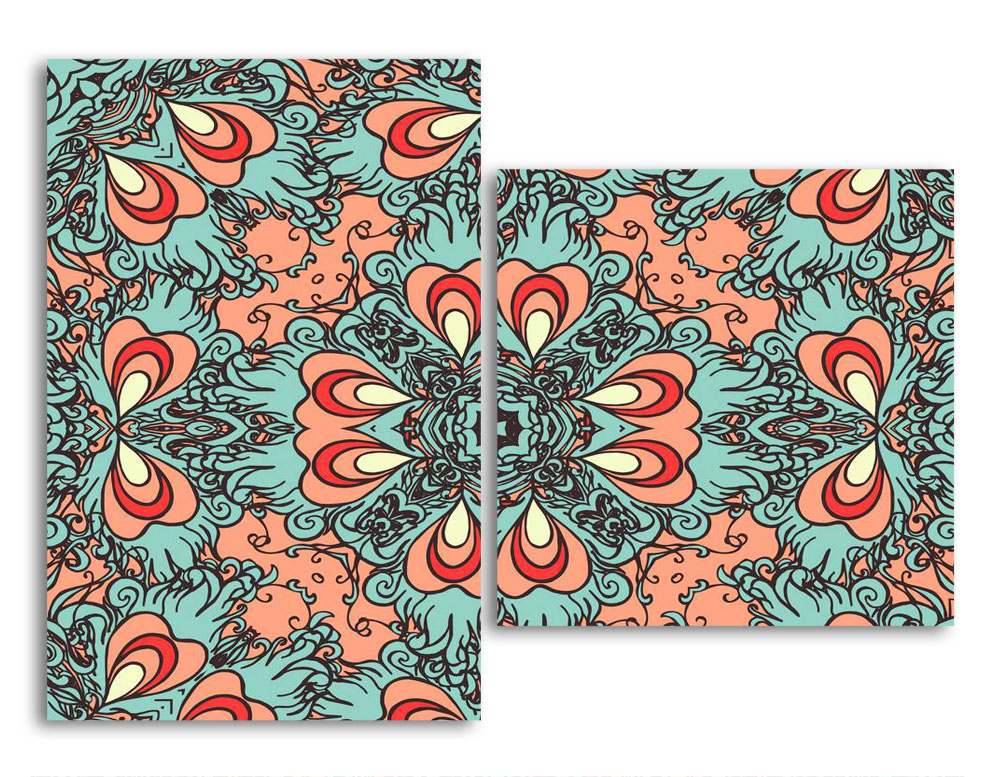 

Модульная картина LaPrint Цветы 200х145 см