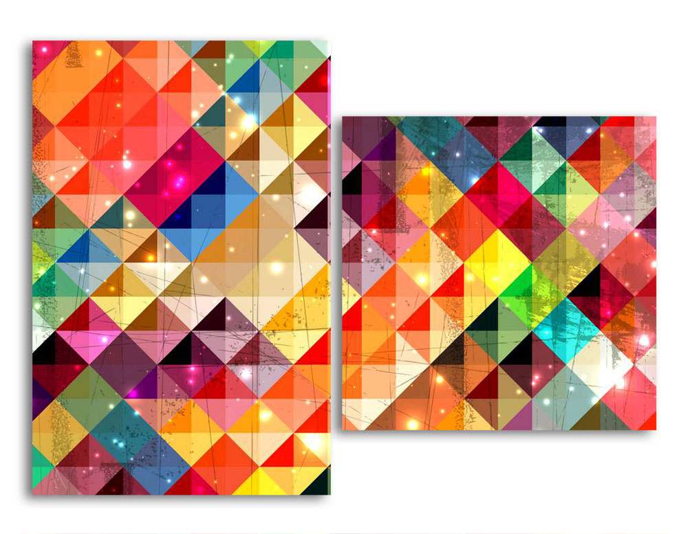 

Модульная картина LaPrint Абстракция 200х145 см