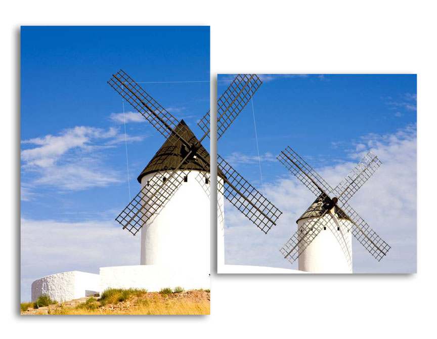 

Модульная картина LaPrint Мельницы 200х145 см