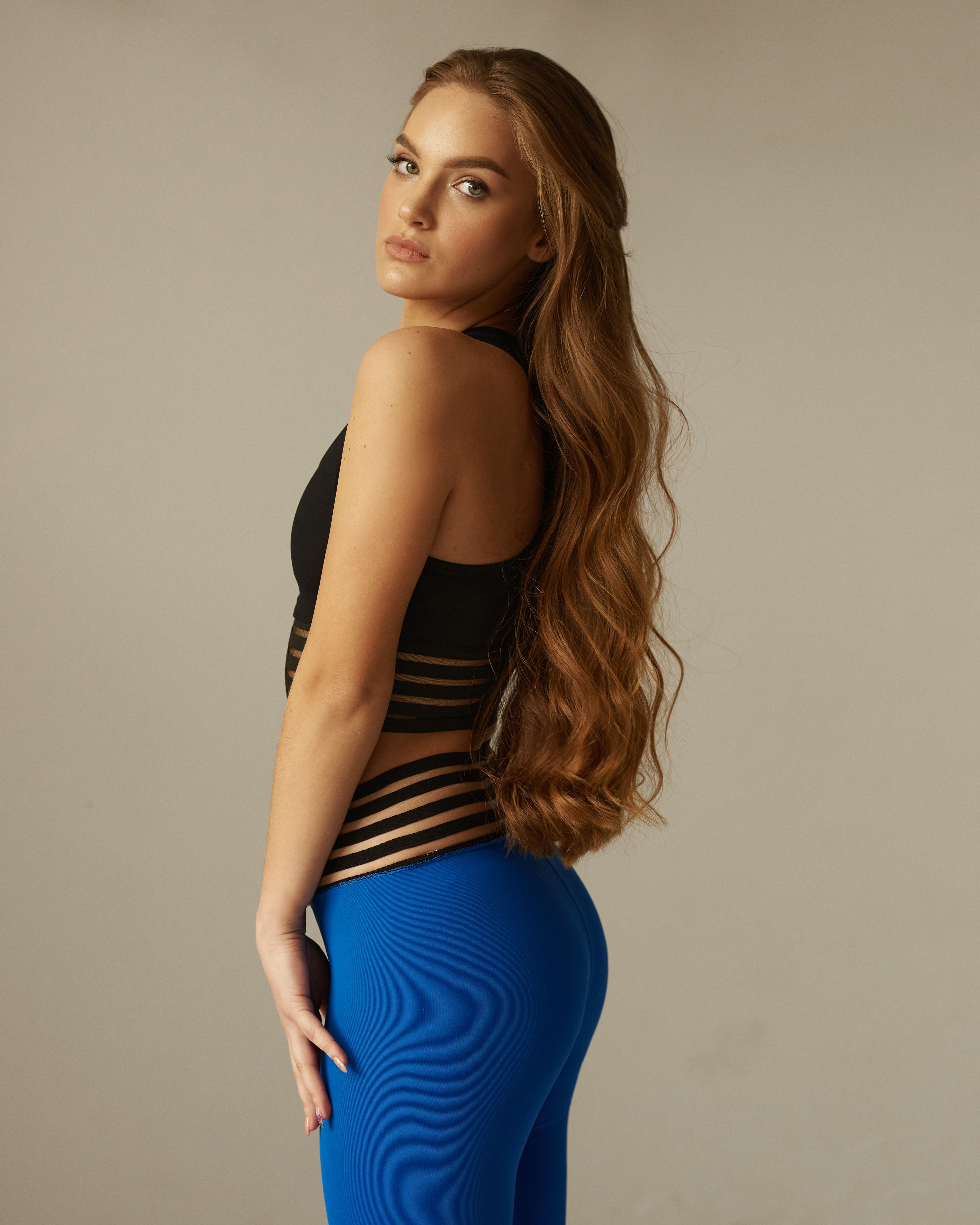 

Лосіни DanceLife Bright Blue сині спортивні жіночі M (L-100-008)
