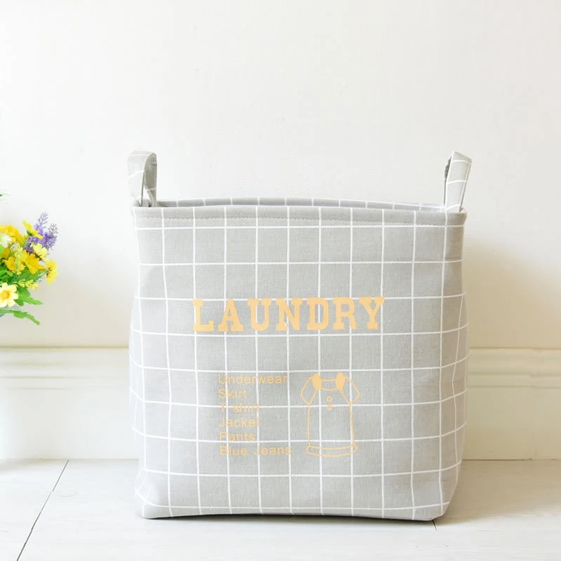 

Корзина для игрушек, белья, хранения Big laundry Berni Home Серый (58485)