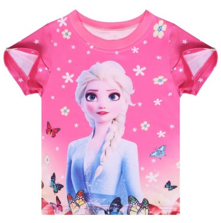 

Красивая детская туника для девочки Эльза Frozen Tortila розовая 100 р-р