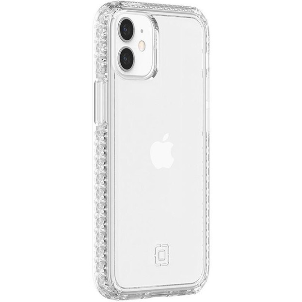 

​Антибактериальный противоударный чехол бампер Incipio Grip Apple Iphone 12 Iphone 12 Pro 6.1" Clear