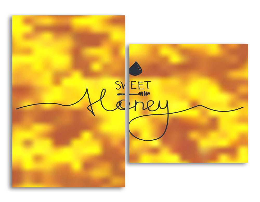 

Модульная картина LaPrint Sweet honey 200х145 см