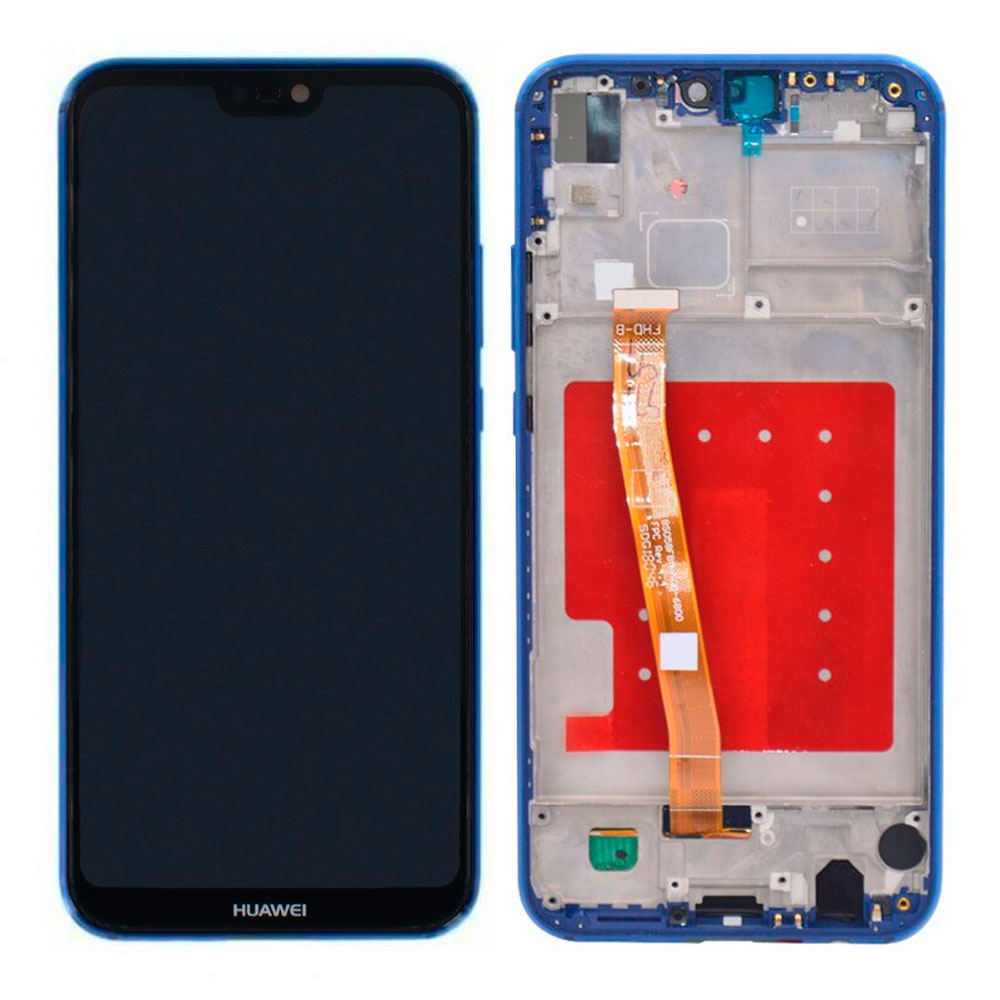 

Дисплейный модуль Huawei P20 Lite (Blue) Original PRC в рамке