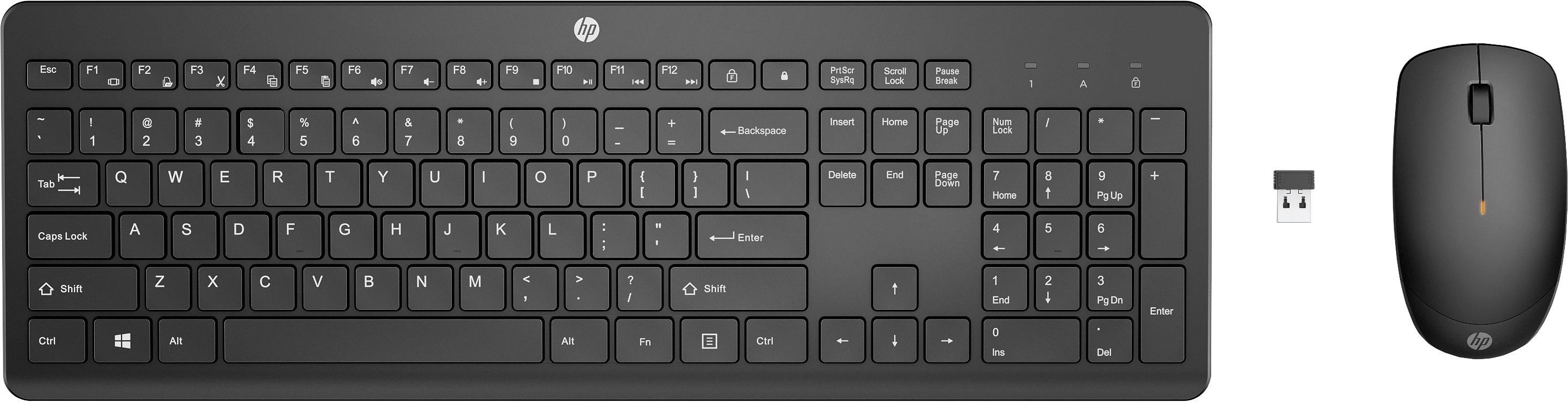 

Комплект беспроводной HP 235 Wireless Keyboard and Mouse Combo (1Y4D0AA)