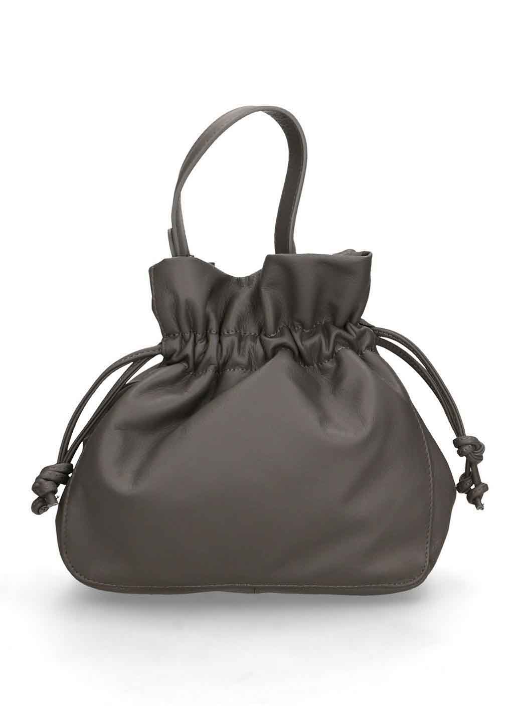 

Сумка на каждый день Italian Bags 1965_gray Кожаная Серый