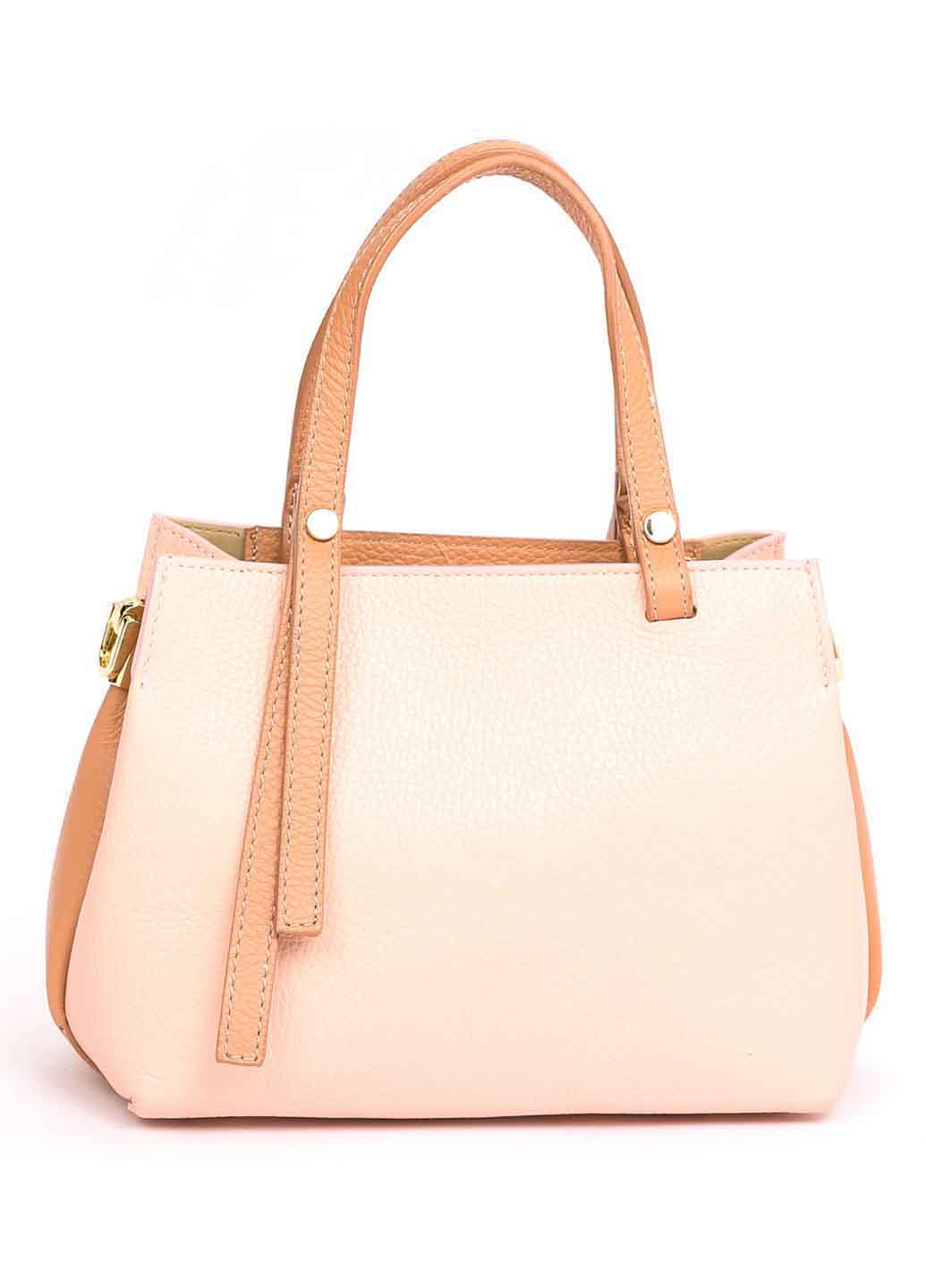 

Деловая Сумка Italian Bags 891856_roze Кожаная Розовый