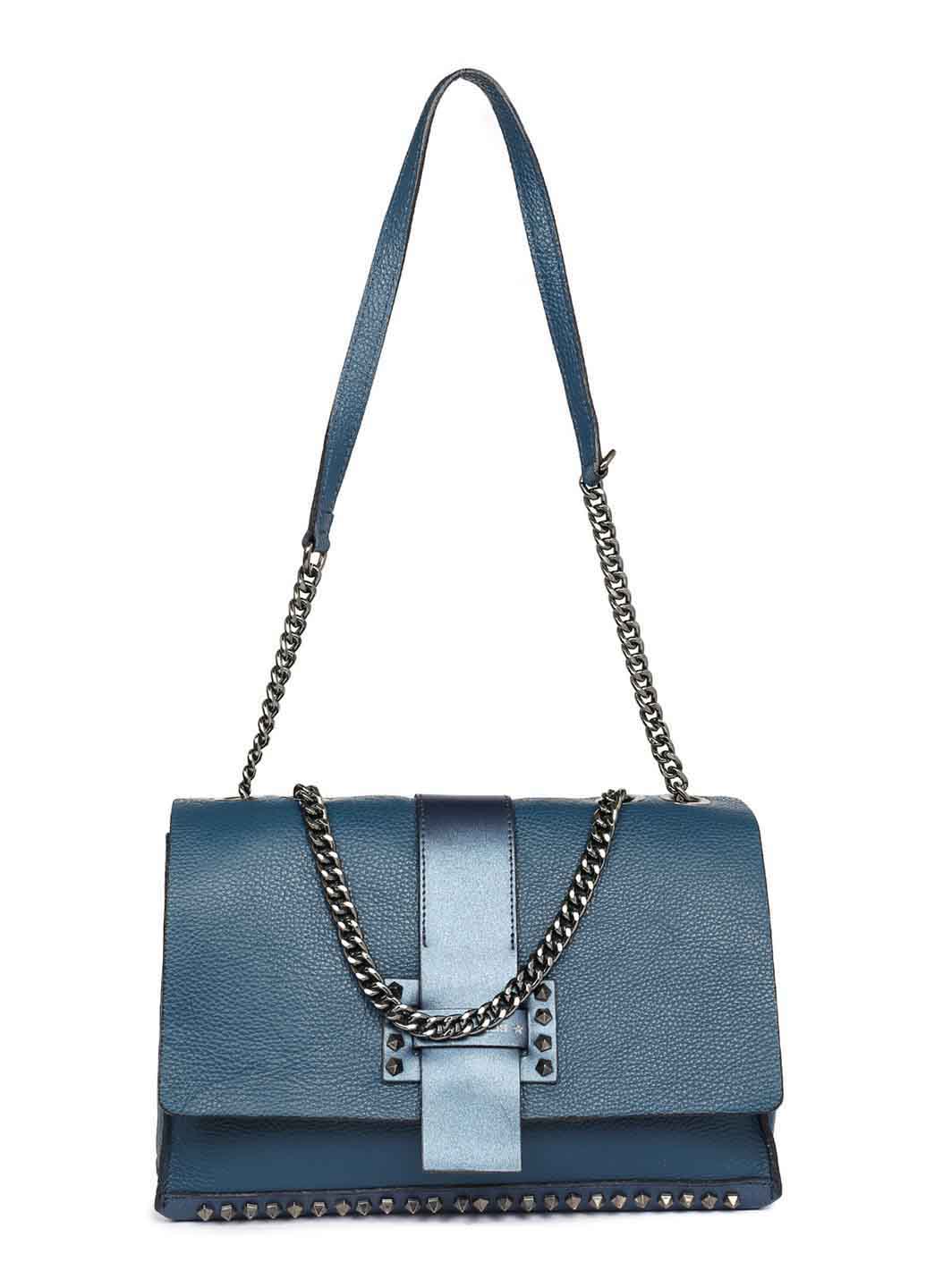 

Деловая Сумка Marc Ellis ME10242_blue Кожаная Синий