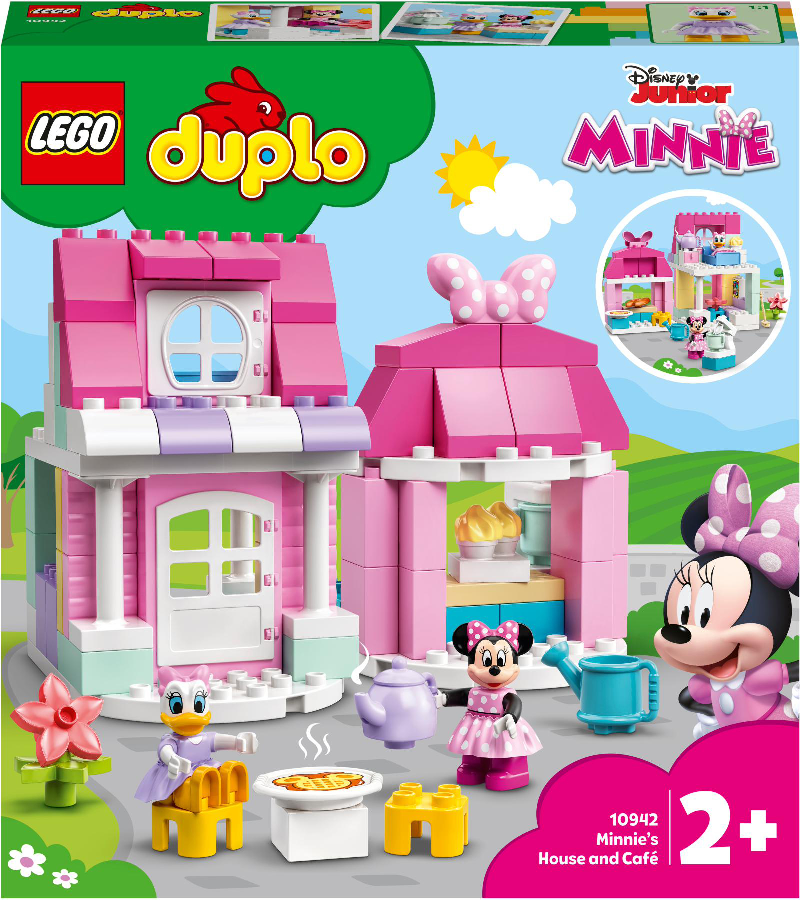 

Конструктор LEGO DUPLO Disney Дом и кафе Минни 91 деталь (10942)