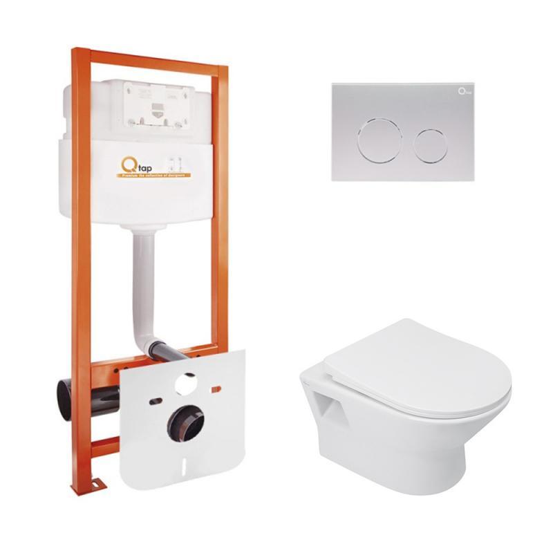 

Набор Qtap инсталляция Nest унитаз с сиденьем Lark (M425M11SATQT0331159W)