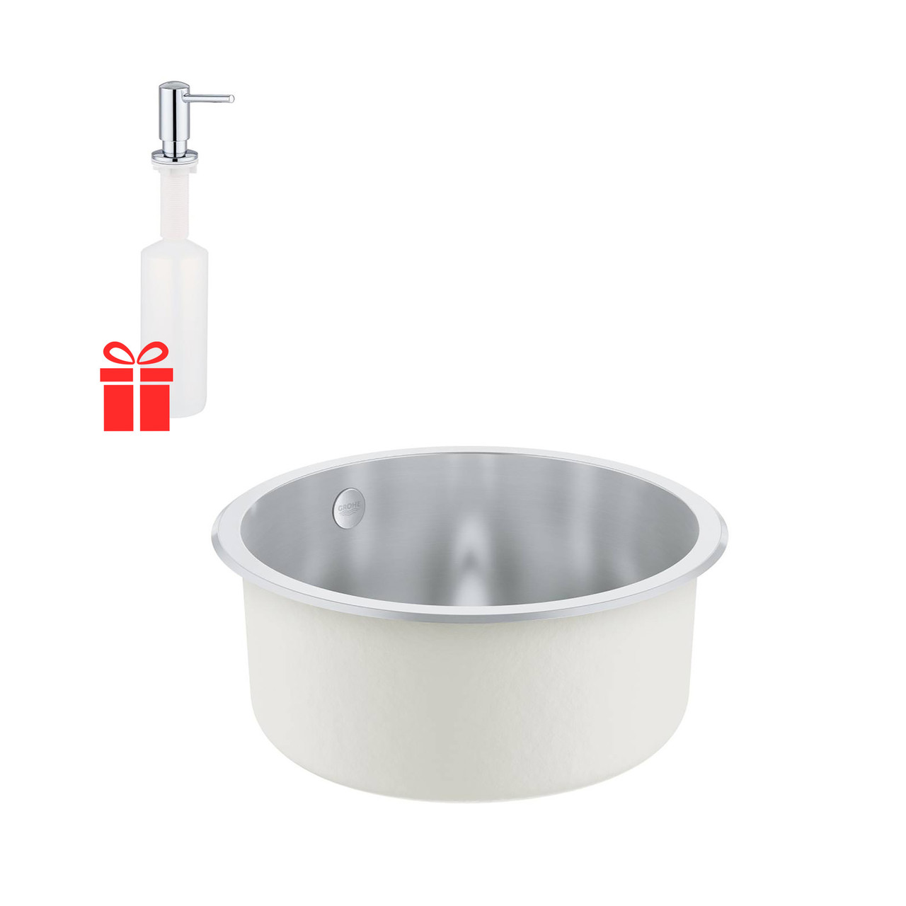 

Набор Grohe мойка кухонная K200 дозатор для моющего средства Contemporary (SD00045634)
