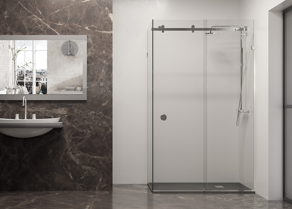

Душевая кабина Weston W 019 120х80х200 Sliding systems прозрачное стекло без поддона