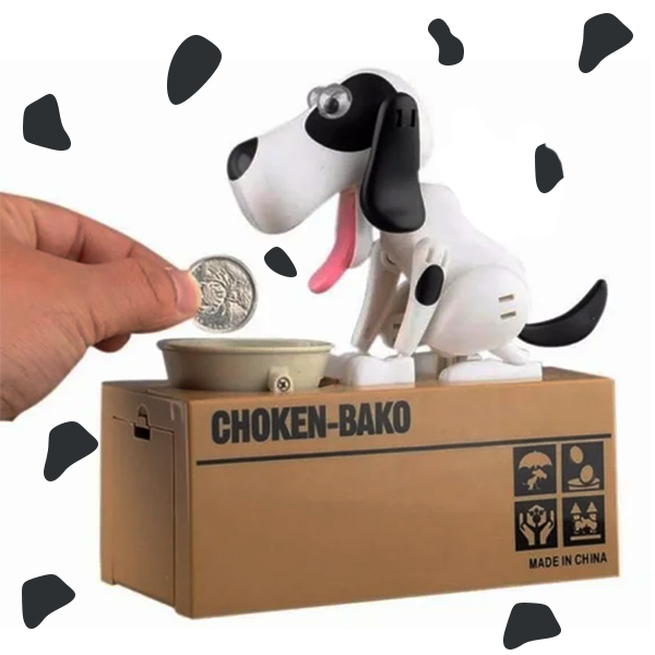

Детская копилка UKC YR-23 Cобака копилка "My Dog Piggy Bank" Белая