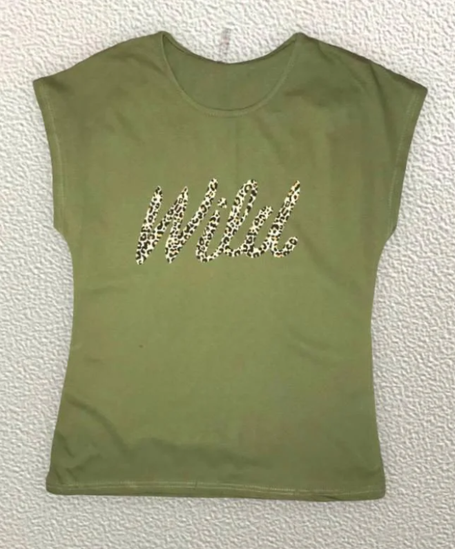 

Жіноча Футболка HAZARD Wild хакі Батал 211353 (3XL (54))
