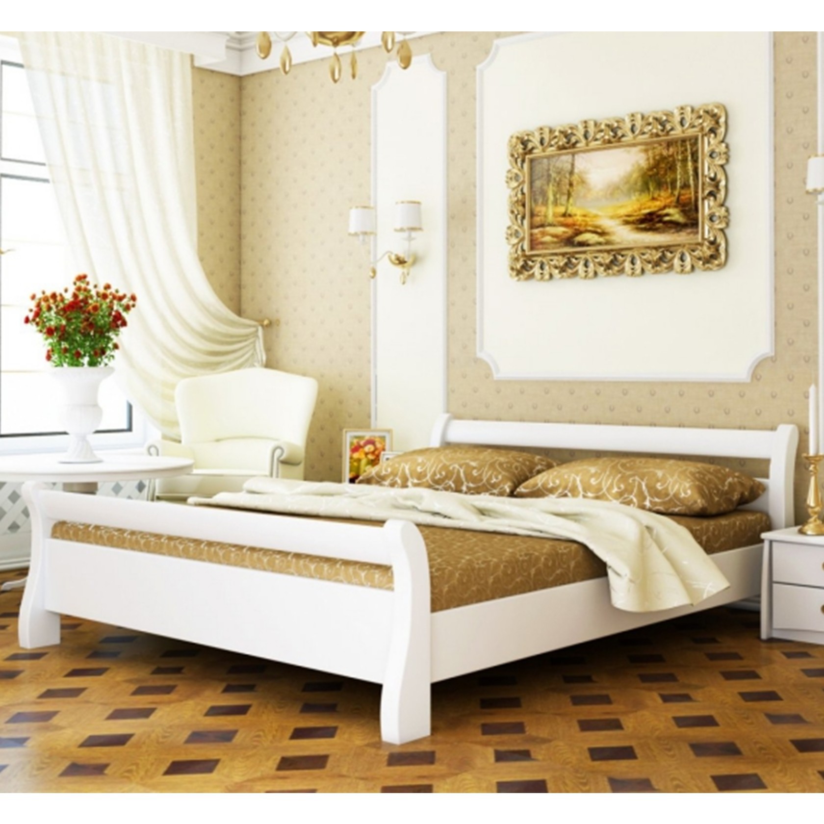 

Кровать Диана Белая 90х200 см 21104_17