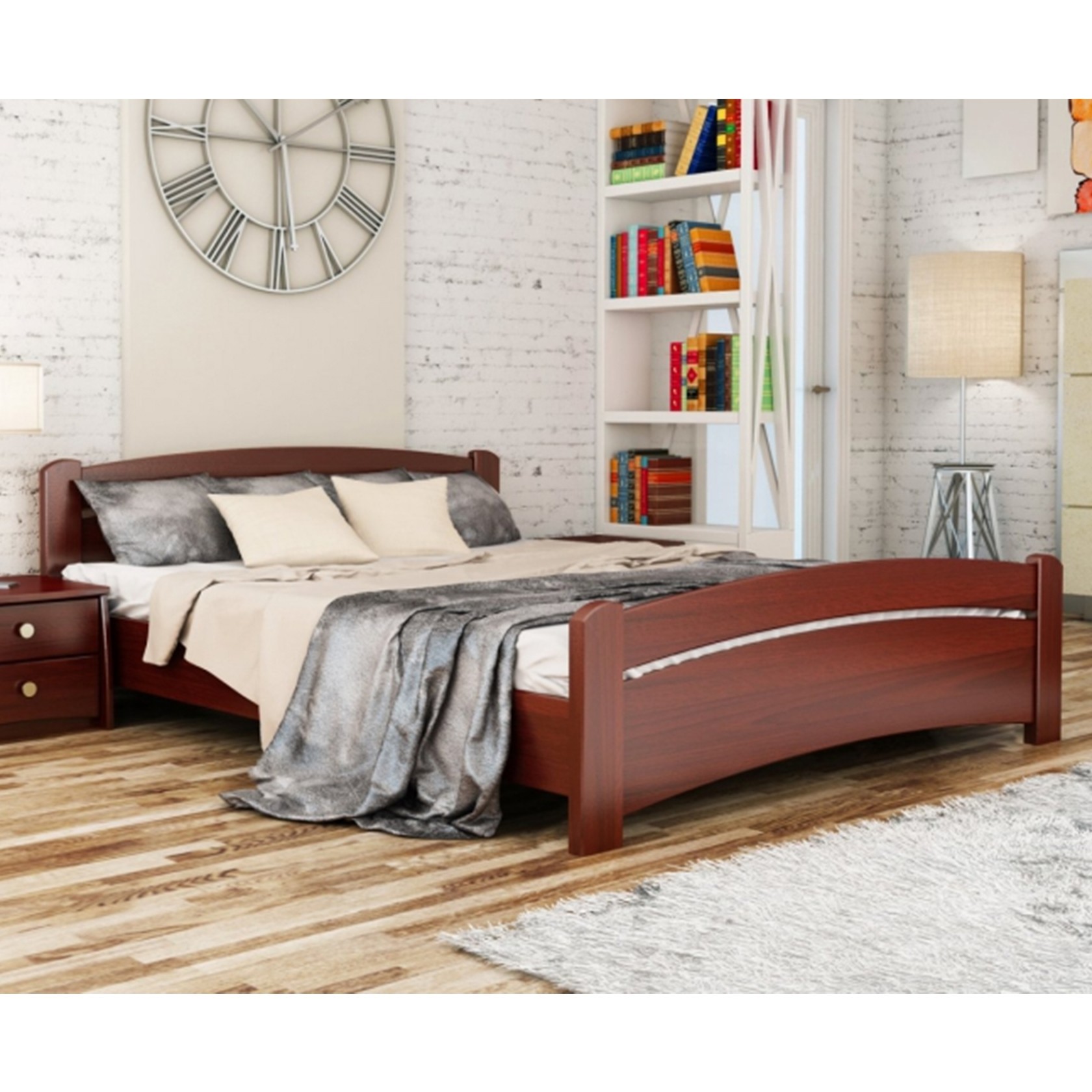 

Кровать Венеция Каштан 180х200 см 21102_91