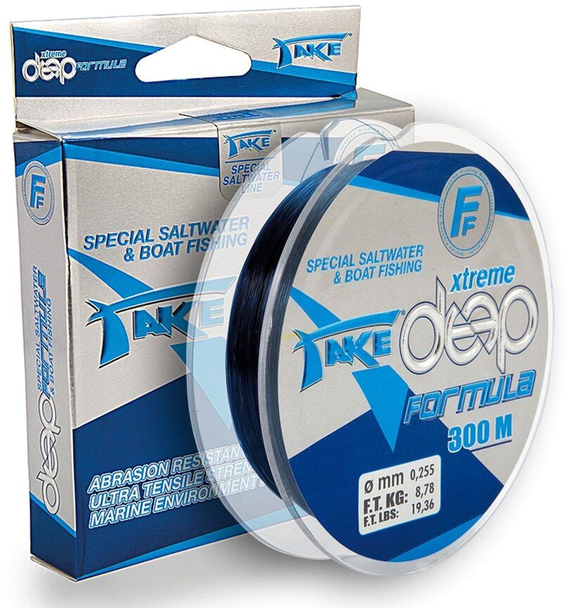 

Леска Lineaeffe Take Extreme Deep Formula 300 м 0.35 мм 16.59 кг Синяя (3200635)
