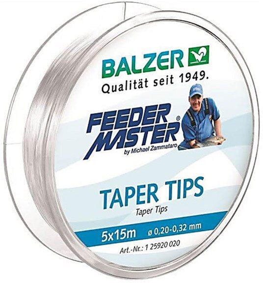 

Леска Balzer Taper Tips 5х15 м 0.32-0.20 мм Прозрачная (12592 020)