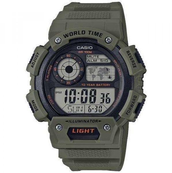 

Мужские часы Casio AE-1400WH-3AVEF